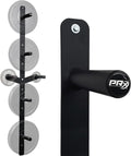PRx Performance Profile Weight Plate Storage 3-Peg or 4-Peg Wall-Mounted Vertical Bumper weight plate Holder garage Workouts, home or commercial gym 2-Inch Barbell Plates