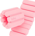 Bala Bangles Wrist & Ankle Weights for Women & Men - Adjustable Weighted Bands - Soft Silicone Arm & Leg Weights for Pilates, Yoga, Walking, Barre, Home Workout & Strength Training Exercise
