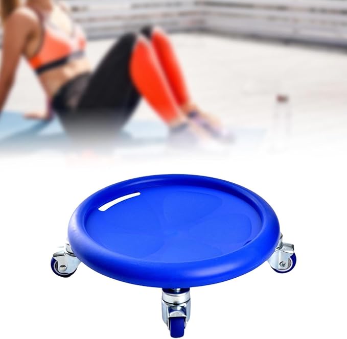 Gliding Discs Slider Plate Large Surface Ab Rollers 360° Round Rotatable Fitness Roller Sliding Discs for Home Gym Fitness