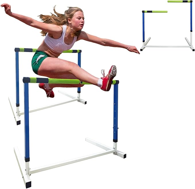 Detachable Hurdles Track and Field Adjustable Height Agility Training Hurdles Speed Practice Equipment for Sport
