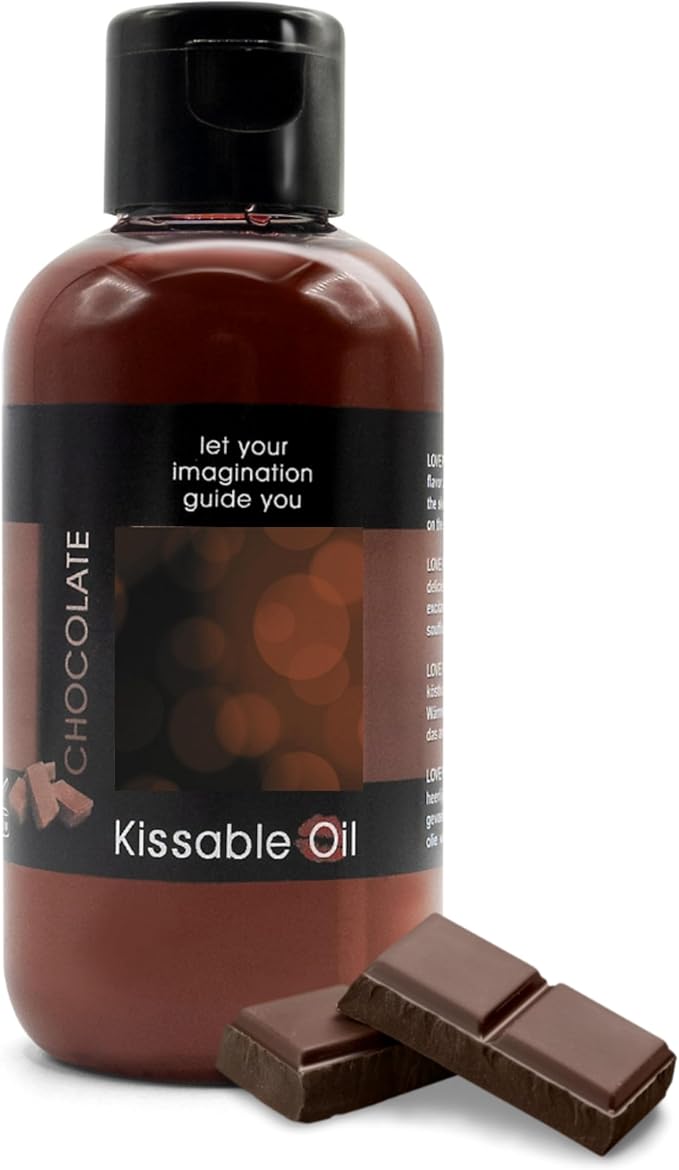 LOVE PLAY Sensual Body Oil for Couples – Edible & Deliciously Scented for Date Night – Aromatherapy Oil for Intimate Moments, Enhanced Stimulation, and Luxurious Hydration – Great Gift for Romance