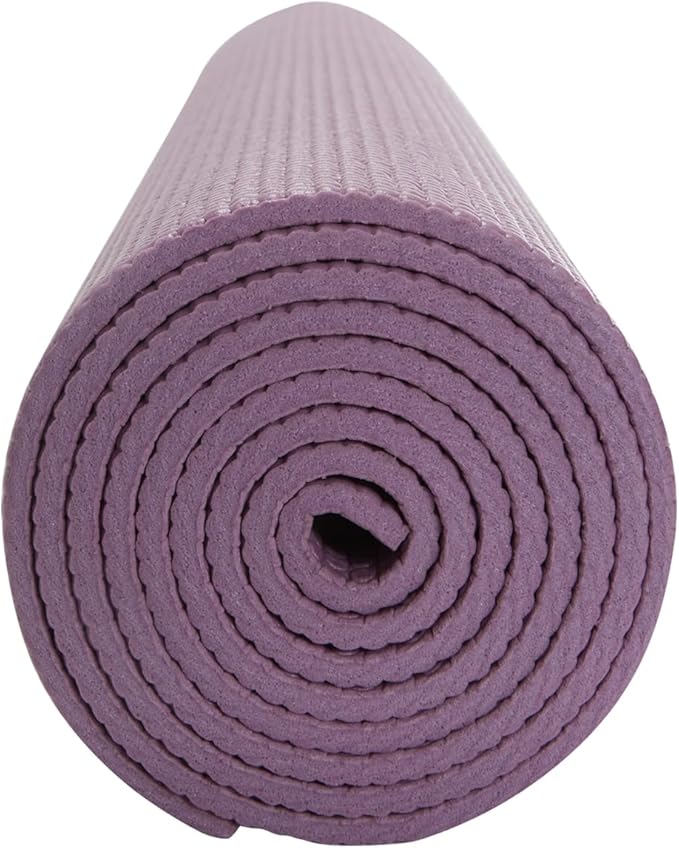 Everyday Yoga Deluxe Mat, Spacious 72"x24" Non-Slip Yoga Mat for Comfortable Home Workouts, 3-5mm Extra Thick