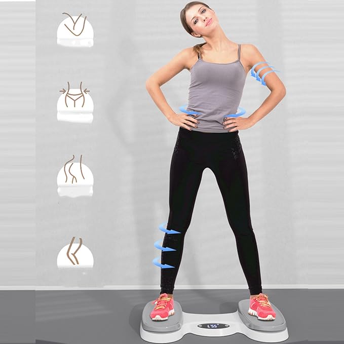 Waist Twist Board, with Large LED Display, Intelligent Assistance, PP Twisting Waist Exercise Equipment Ab Twisting Board for Exercise Fitness
