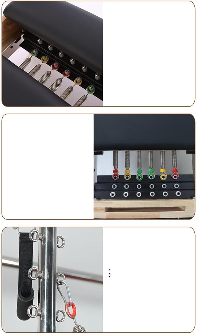 Pilates Five-Piece Set Cadillac Bed Fitness Equipment Suitable for Yoga Studio Rehabilitation Training Home Slimming Exercise Companion