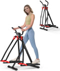 HOTWAVE Space Walker Exercise Machine - Air Walker Elliptical Trainer for Home Use, with Foldable Design for an Aerobic Stepper and Cross Trainer Glider Exercise Machine for Men and Women