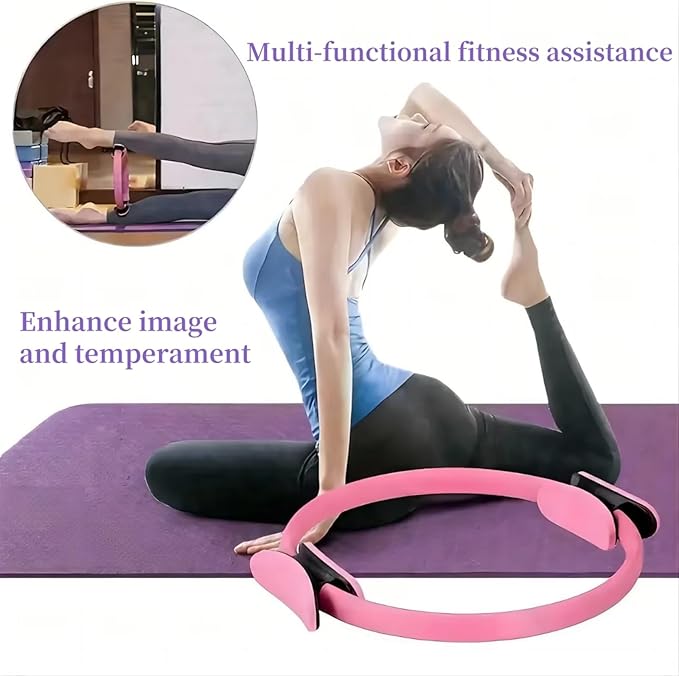 Pilates Home Essential Kit,Portable Home Fitness Equipment, Including Pilates Rings, Long Resistance Bands, Pilates Resistance Bands, Yoga Balls, and Yoga Rings