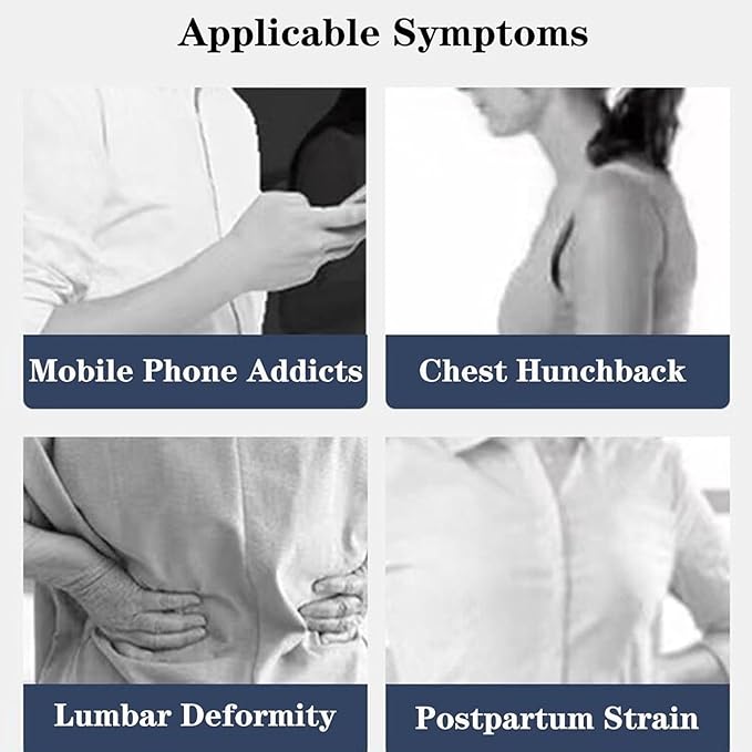 Back Posture Corrector, Spine Fixation Brace, Adjustable Spine Support Stabilizer for Hunchback Kyphosis Vertebral Compression(Small)