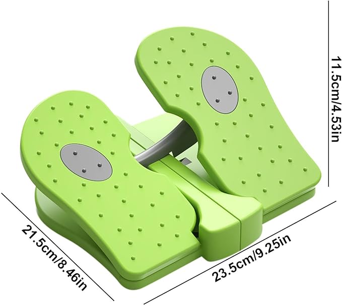 Foldable Stepper for Under Desk, Small Stepper Portable Foot Pedal Exercise Machine, Simple Leg Exerciser While Sitting, Help Leg Muscles Training