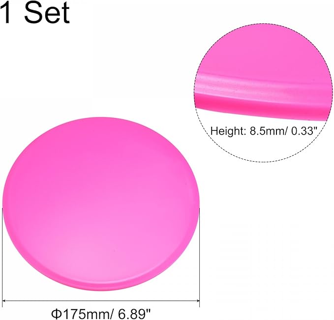 uxcell Exercise Core Slider, Glider Discs Dual Sided Usage on Carpet or Floor for Full Body Workout
