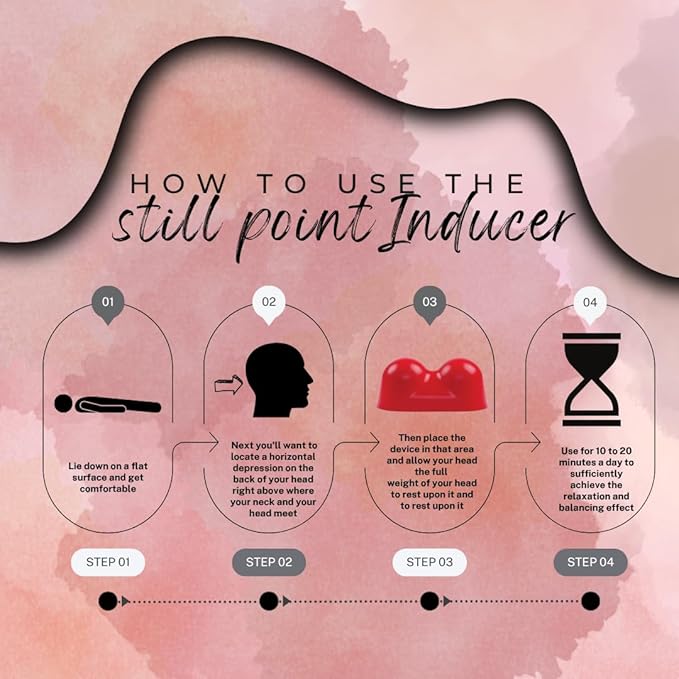 Still Point Inducer by Upledger – Designed for Craniosacral Therapy and Tension Support, Neck & Shoulder Muscle Relaxation