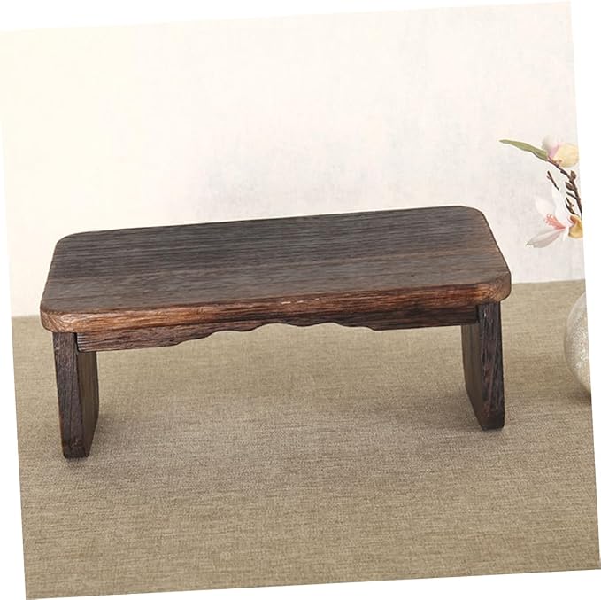 Wood Kneeling Stool Foldable Meditation Bench for Worship Home Use and Travel Wooden Design for Comfortable Sitting and Prayer