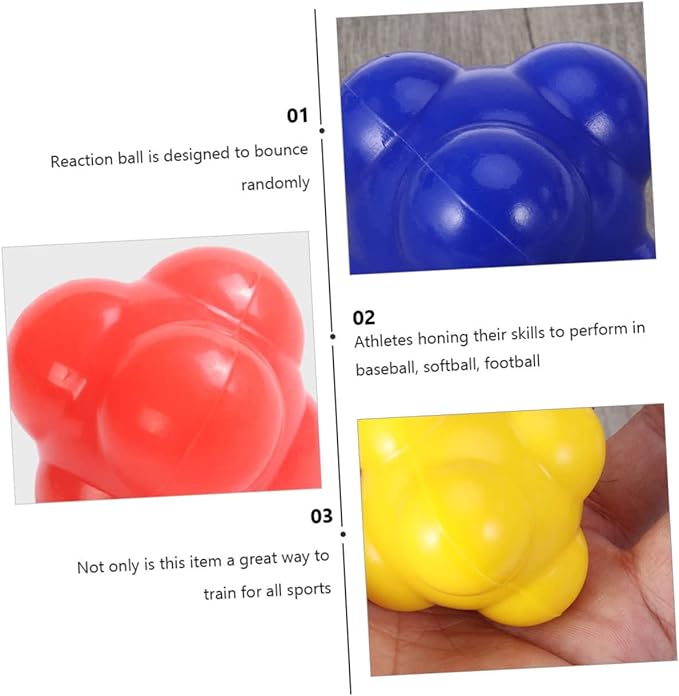 Hexagonal Training Ball Softball Equipment Softball Training Equipment Soccer Practice Equipment Barre