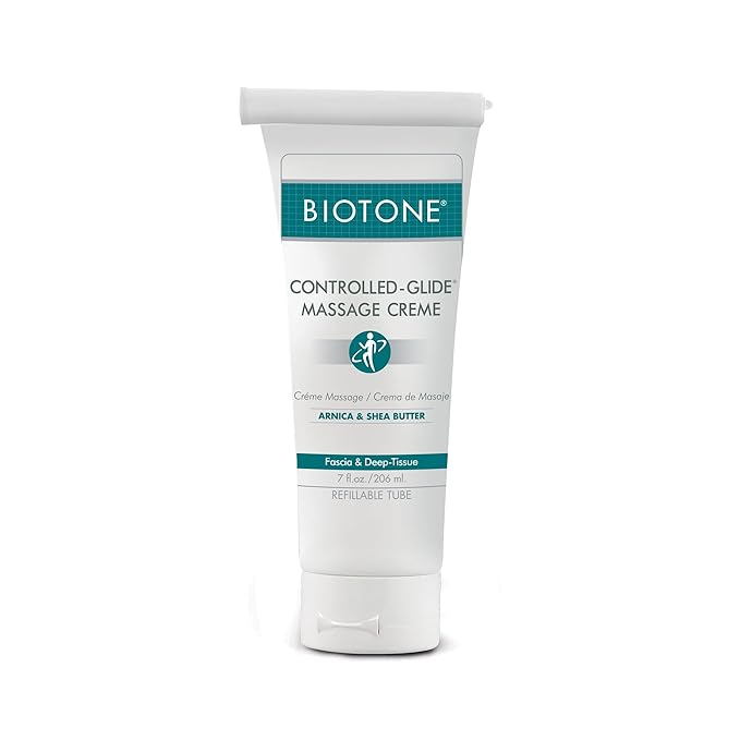 Biotone Controlled-Glide Massage Creme, 7 Ounce