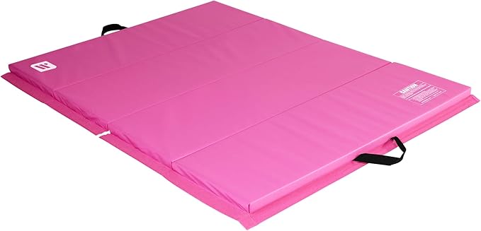 We Sell Mats - 4 ft x 6 ft x 2 - Personal Fitness & Exercise Mat for Home Workout - Lightweight and Folds for Carrying – All Purpose Gym Mat – Thick Mat for Yoga, Pilates, Stretches, Floor Exercises