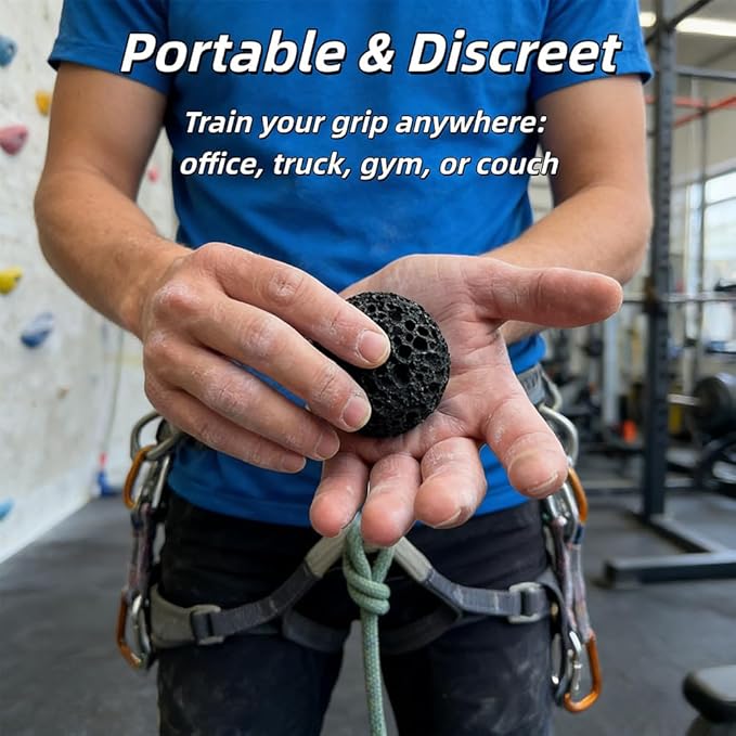 Callus Ball for Hand, Moon Grip, Skin Conditioning (callus building) Grip Training Fidget, Anti-Sweat Skin Conditioning Callus Building Tool for Grips Endurance, Tough Callused Hands