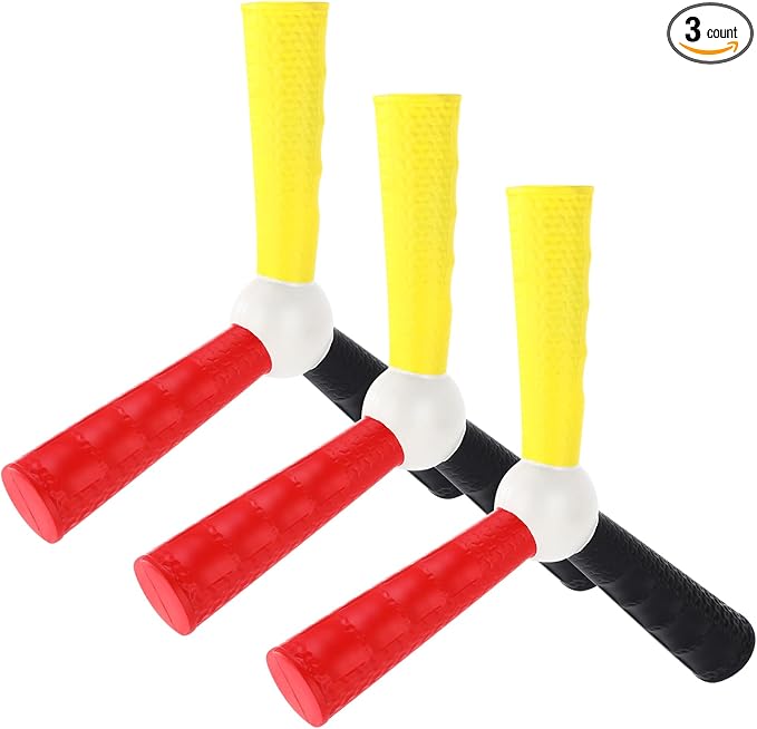 3 Pack Hand Eye Coordination Trainer Reaction Catch Trainer Hand Speed Reflex Challenge EVA Foam Reaction Ball Set for Football Basketball Baseball Team Sports, Reflex Agility Training