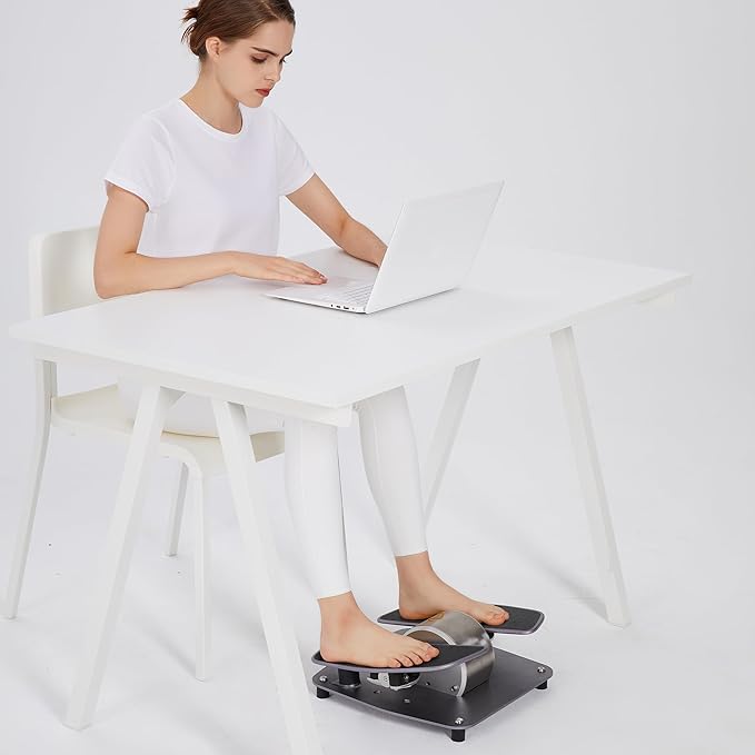 V2 Rehabilitation Leg Exerciser by Master Massage - Ideal for Seniors, Under Desk Pedal for Sitting Foot & Ankle Workouts
