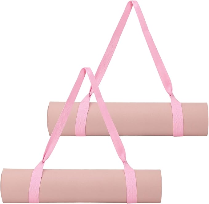 Yoga Mat Straps for Carrying, Adjustable Exercise Mat Sling Holder Multi Purpose Mats Carrier