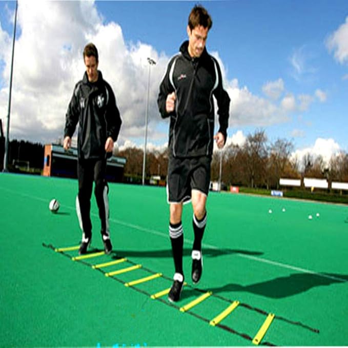 Agility Ladder, Speed Training, Soccer Agility Speed Training Equipment, 20ft Agility Ladder, 6 Soccer Cones, Running Parachute, Basketball Football Soccer Training Equipment for Kids, Youth, Adults