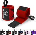 TECEUM Weightlifting 18" & 12" Wrist Wraps with Thumb Loop – Heavy Duty Wrist Workout Braces for Men and Women – Ideal for Powerlifting, Strength Training, Bodybuilding