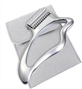 Gua Sha Tool for Face & Eye, Stainless Steel Facial Massage Tool - Depuff & Lifting, Promot Lymphatic Drainage