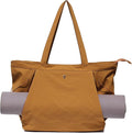 ESVAN Yoga Tote Bag for Women Shoulder Bags Drawstring for Office Workout Travel Carryall Pilates Gym and Beach
