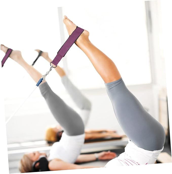 Totority Portable Resistance Band Straps Carrying Fitness Expander Leg Belt Stretching Aerial Yoga Strap Yoga