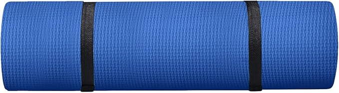 Thick Yoga Mats, 1/5" High Density Non-Slip Extra Thick Anti-Tear Exercise Mat with Carrying Strap,Large Yoga Mat for Fitness Stretching Pilates Gym Floor Home