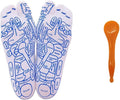Broman Reflexology Socks with Acupressure Pen with Gua Sha End,Foot Pain Relief Remedy,Men's Size