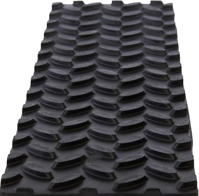 4" X 17-1/2" Self-Adhesive Non-Slip Rubber Safety Step
