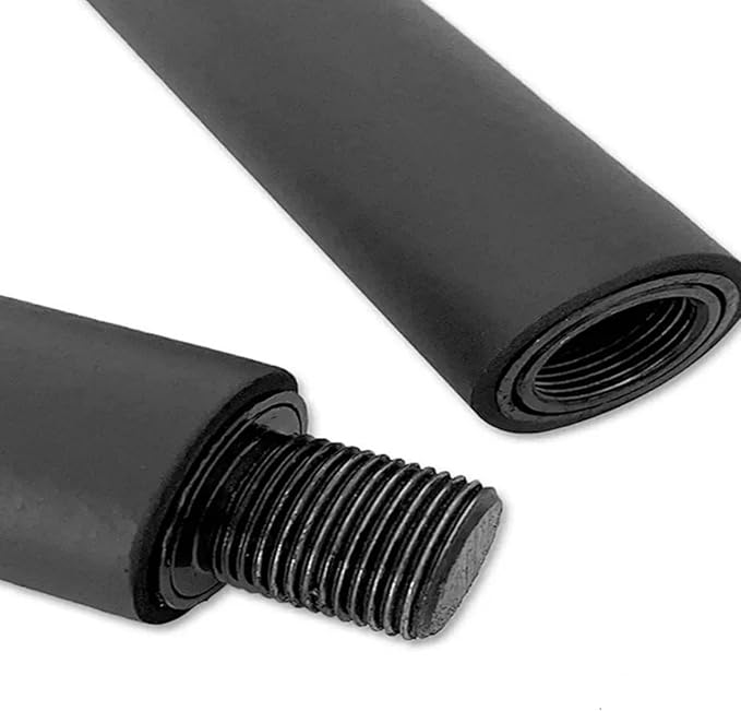 Pilates Bar Resistance Bar, Portable Steel Body Sculpting Stick for Home Yoga & Workout, Adjustable 2 or 3 Section Tension Rods for Strength Training