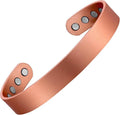 Earth Therapy Elegant Design Magnetic Field Copper Bracelets with Ultra Strength Magnets - Unisex - Adjustable