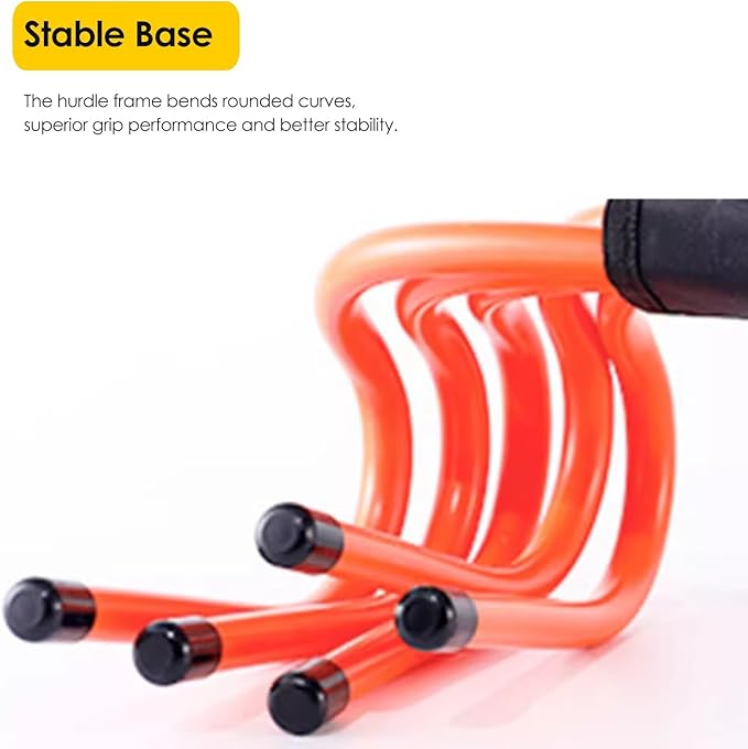 YXXSDP Speed Hurdles for Agility Training, 5 Pack Track and Field Speed Training Equipment, Coach Practice Jumping Racing Athletic Gear Track Hurdles