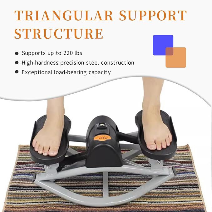 Stepper Rock Stepper Steppers for Exercise at Home Stepper Machine Side-to-Side Rock Stepper with Non-Slip Mat & Digital Display Top Choice for Home Workouts