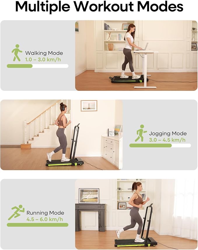 Walking Pad Treadmill with Incline and Handle Bar 3.0HP Under Desk Walking Treadmill with Adjustable Handlebar Compact Treadmill with Magnetic Remote Control for Home Office,300LBS Capacity
