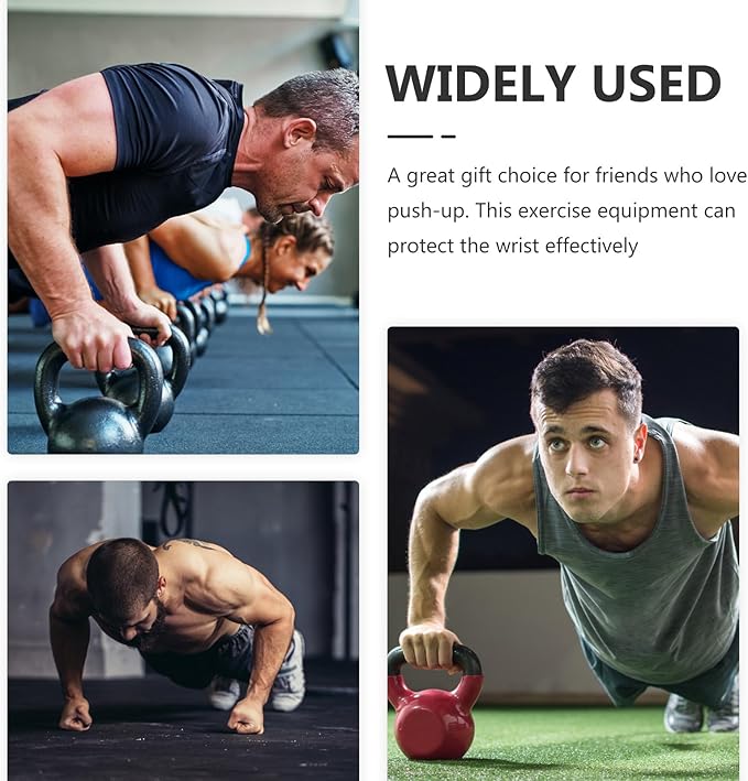 TOYANDONA S-type Push-up Stand Metal Structure Exercise Equipment for Home Gym, Portable Press-up Hand Grip Bar for Chest and Arm Strength Training, Workout Tool for Men and Women Random