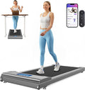 Lichico NeoSilent Walking Pad Treadmill Under Desk for Home with BLDC Core and Extra-Large Belt, App and Remote Control, Portable and Compact for Small Space