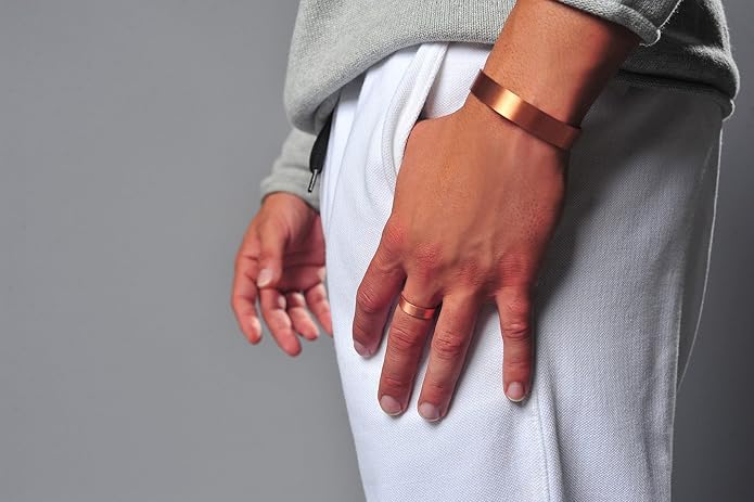The Original Pure Copper Ultra Strength Magnetic Field Ring for Men & Women | Magnetic Therapy Ring
