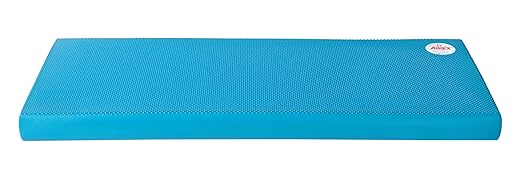 Airex Balance Pad Foam Board Stability Cushion Exercise Trainer for Balance, Stretching, Physical Therapy, Mobility, Rehabilitation and Core Strength Training 16 x 40 x 2.5, Blue