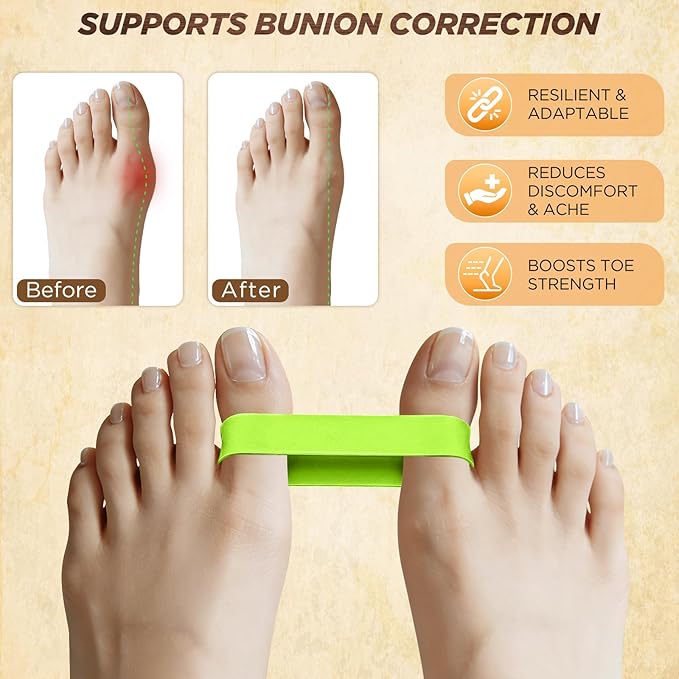 Cork Balance Board | Ankle Stability Trainer, Textured Natural Cork Foot Strengthener with Resistance Band for Foot Pain Relief, Improve Ankle Strength | Balance Trainer