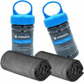 YQXCC Cooling Towel | 2 Pack 47"x12" | Ice Cool for Neck | Soft Breathable Microfiber Chilly | for Yoga, Golf, Gym, Camping, Running, Workout & More Activities