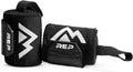 REP Wrist Wraps Weightlifting Support | Adjustable Strap | Gym Gymnastics Accessories | Men Women Fitness Training Powerlifting Gear | Strength Workout | Lifting Gloves | Bench Press Bands, Black