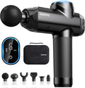 RENPHO Active Power Massage Gun Deep Tissue with 12mm Amplitude, FSA Eligible HSA, Percussion Muscle Massager, Portable Electric Handheld Massage Gun with LED Touch Display