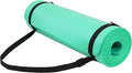 Fitvids Yoga Mat, 1/2-Inch Extra Thick High Density Exercise Mat, Anti-Tear Exercise Yoga Mat with Carrying Strap, Suitable for Various Yoga Exercises