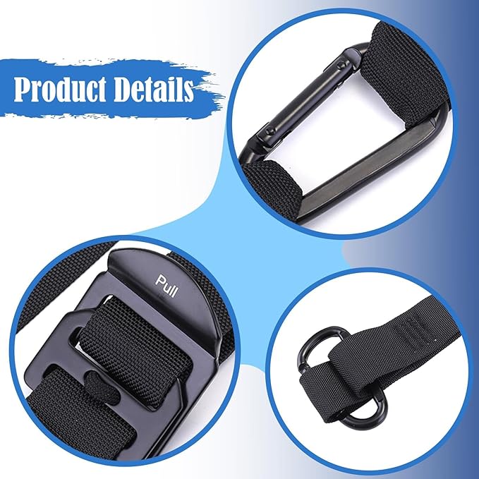 Yoga Pilates Strap Trapeze Belt Easy to Use Yoga Accessories Flexibility Training Stretching Assist