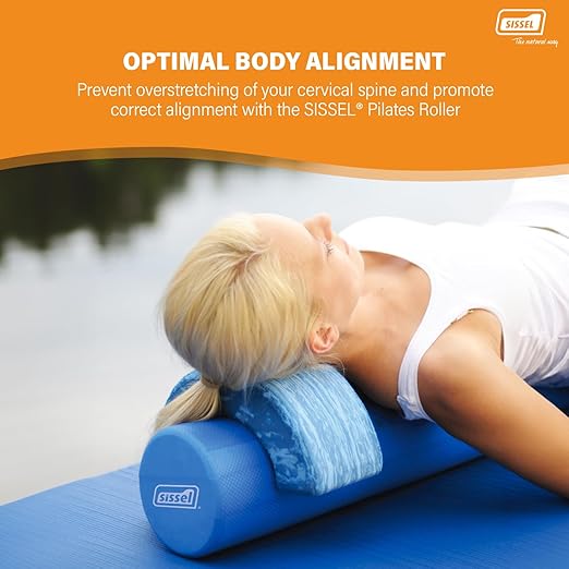 SISSEL Pilates Roller Head Align Dynamic | Optimal Body Alignment & Comfort | Innovative Tool | Skin-Friendly Soft EVA | Flexible for All Rollers