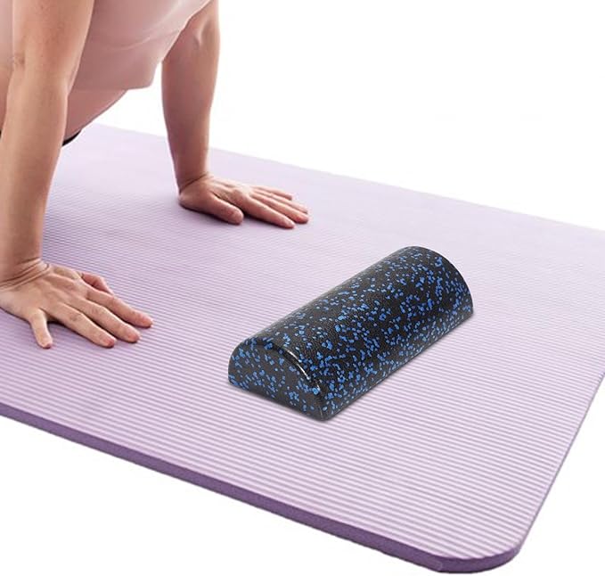 Yiju Premium Quality Half Foam Roller for Yoga and Exercise