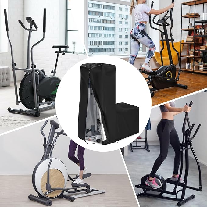 COSHNIBI Elliptical Cover, Waterproof & Dustproof Elliptical Exercise Machine Cover for Indoor and Outdoor