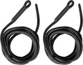 Pilates Reformer Pull Rope, 2Pcs Pilates Reformer Ropes Replacement Strap, Suitable for Home Gym Workout Studio use of Yoga Fitness Equipment, Pilates core Bed Accessory Yoga Strap