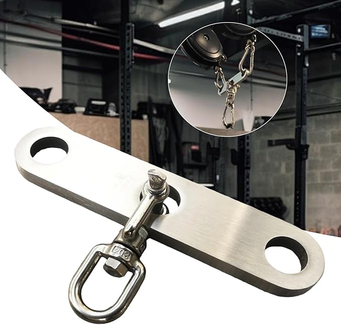 pistro Pull Down Attachment M8 Steering Buckle Cable Machine Accessory Strength Training Equipment Fitness Exercise